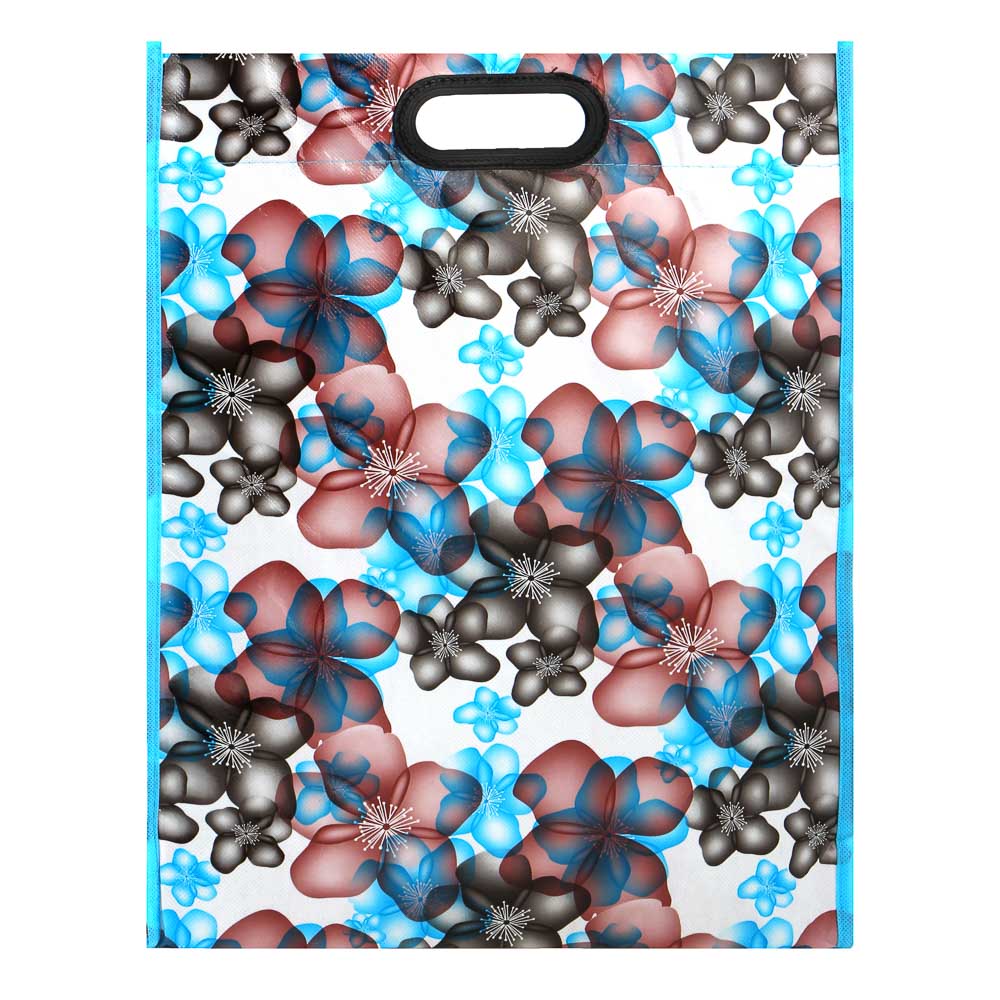 VETTA Сумка хозяйственная с вырубленной ручкой, нетканый материал, 32х42х10см, 13л, до 8кг, 3 диз., арт.№ 467-160