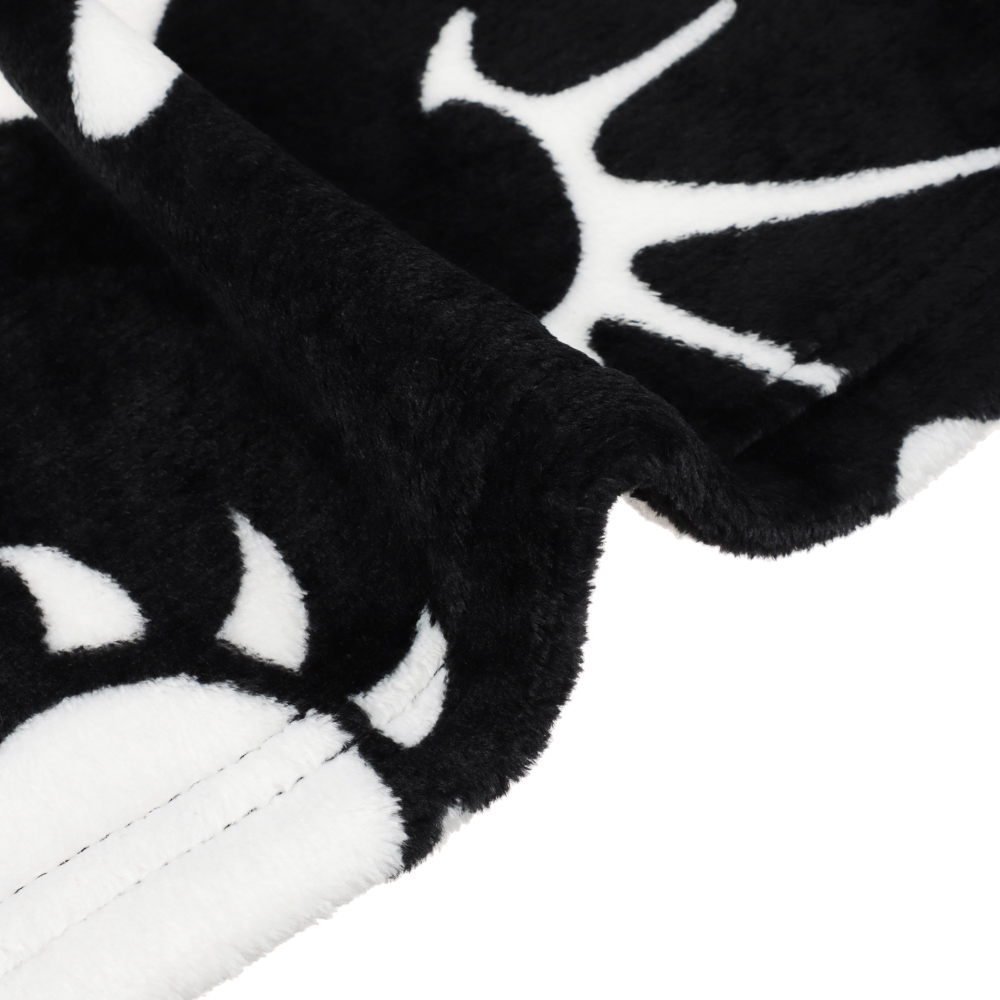 BY Русские супергерои Плед микрофибра, 130х150см, 230гр/м, черно-белый, арт.№ 486-042