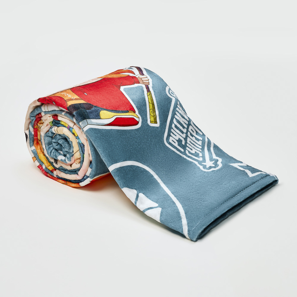 BY Русские супергерои Плед микрофибра, 150х200см, 240гр/м, арт.№ 486-044