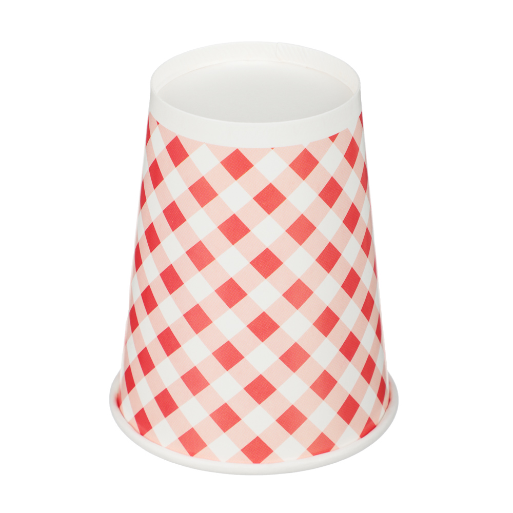 Набор бумажных стаканов Клетка, 6 шт*250 мл, арт.№ 530-386