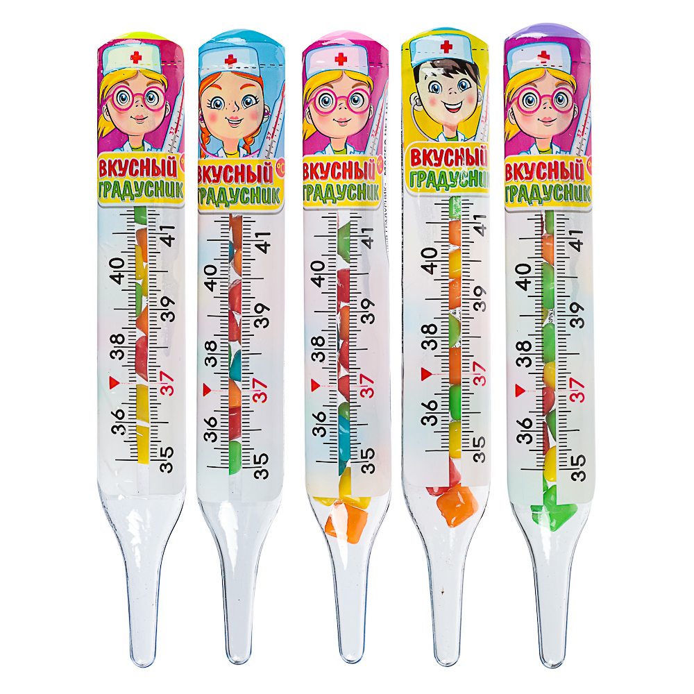 Жевательная резинка "Вкусный градусник" 7 г., арт.№ 347-346
