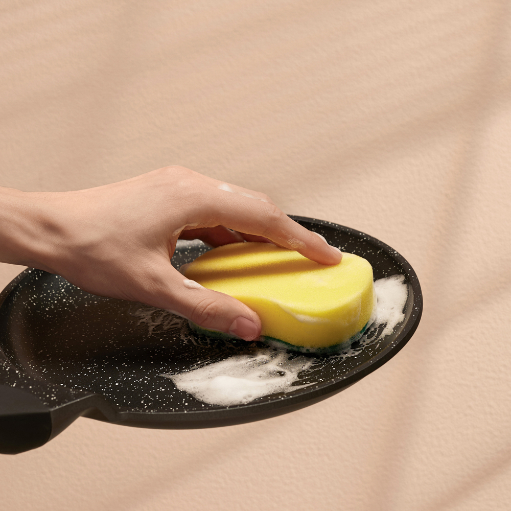 Губки для уборки с чистящим слоем тм VETTA, 3 шт, 7х10,5х2,5см, поролон, абразив, арт.№ 441-029