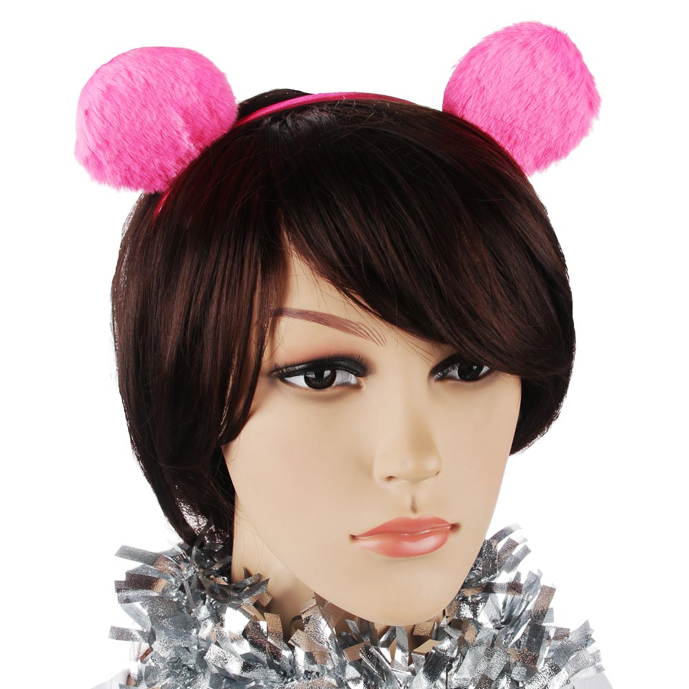 СНОУ БУМ Ободок карнавальный, 16-27 см, полиэстер, 3 дизайна, арт.№ 343-101