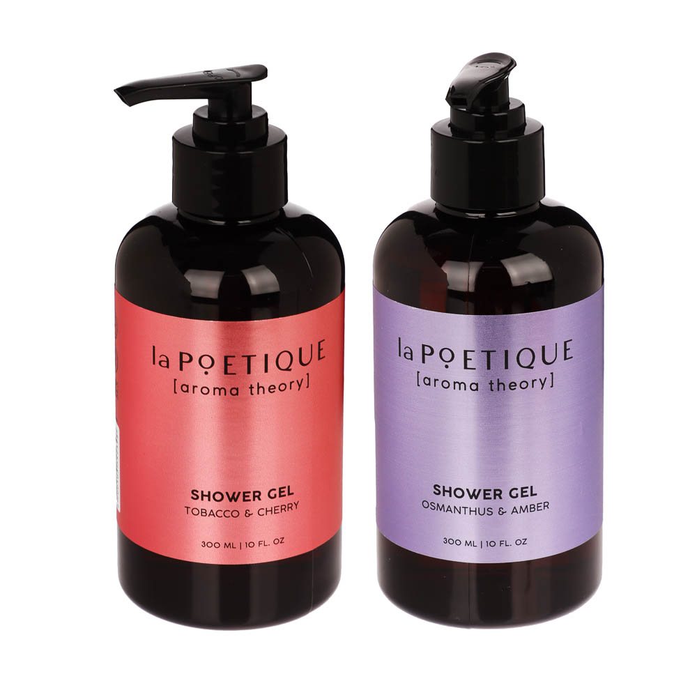 Гель для душа парфюмированный laPOETIQUE, 2 вида, 300мл, арт.№ 951-136
