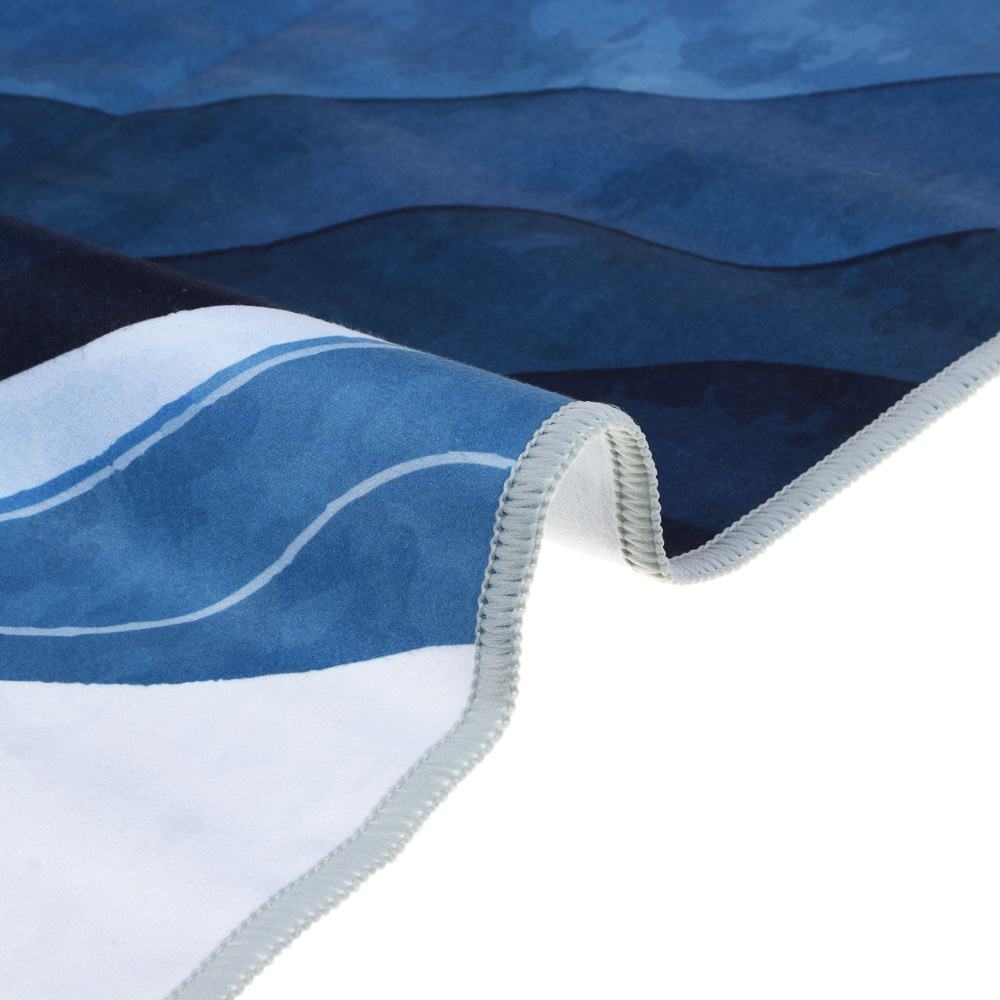 PROVANCE Саммер Полотенце пляжное из микрофибры 70х150см, 100% полиэстер, океан, арт.№ 496-035