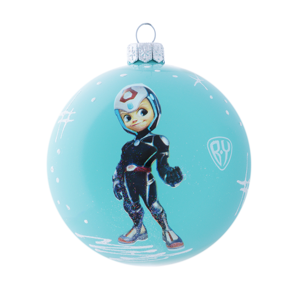 BY Шар стеклянный Герои Русские СуперГерои BY 6+, арт.№ 368-008