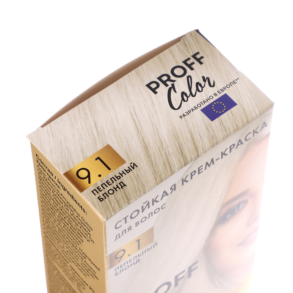 Краска для волос PROFF Color Пепельный блонд, 115мл, арт.№ 972-053