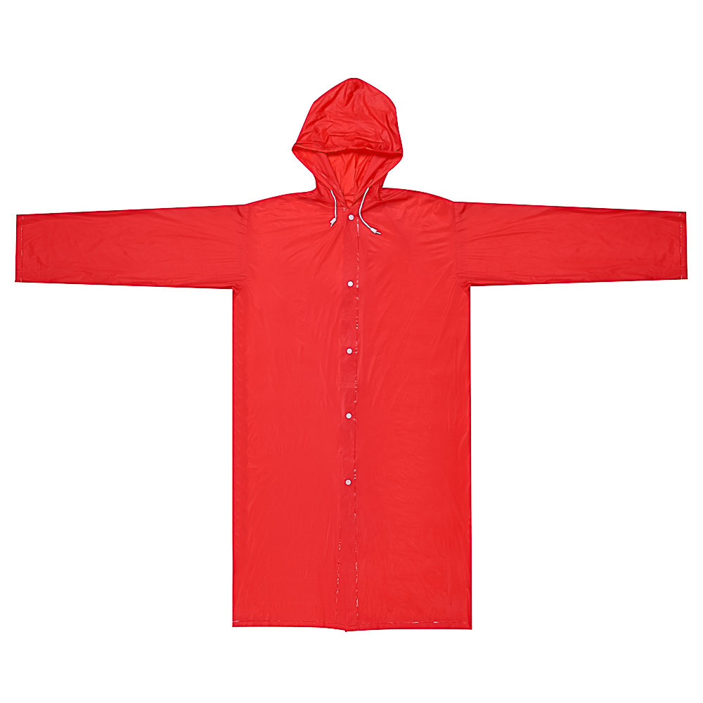 INBLOOM Дождевик с кнопками, 65х116/68х118см, ПВХ 120мкм, 4 цвета, арт.№ 457-205