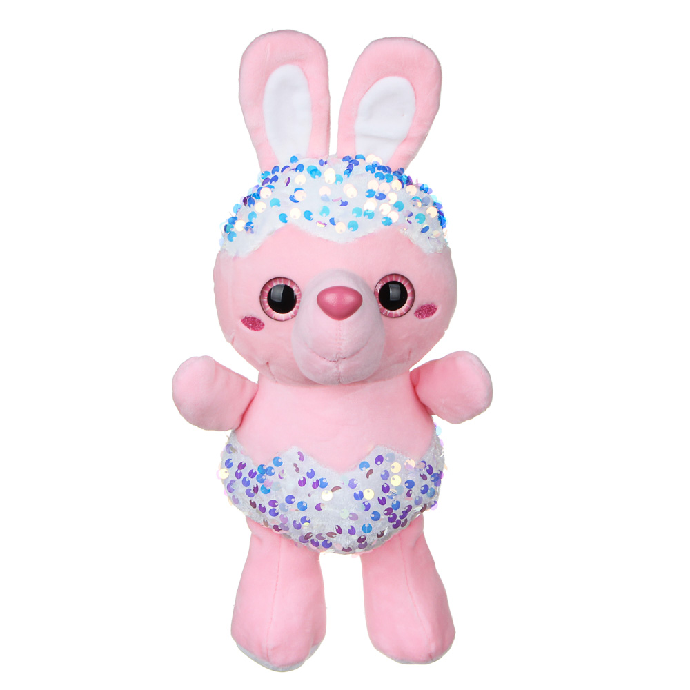 МЕШОК ПОДАРКОВ Добрый зайка, полиэстер, 27см, 2 дизайна, арт.№ 264-274