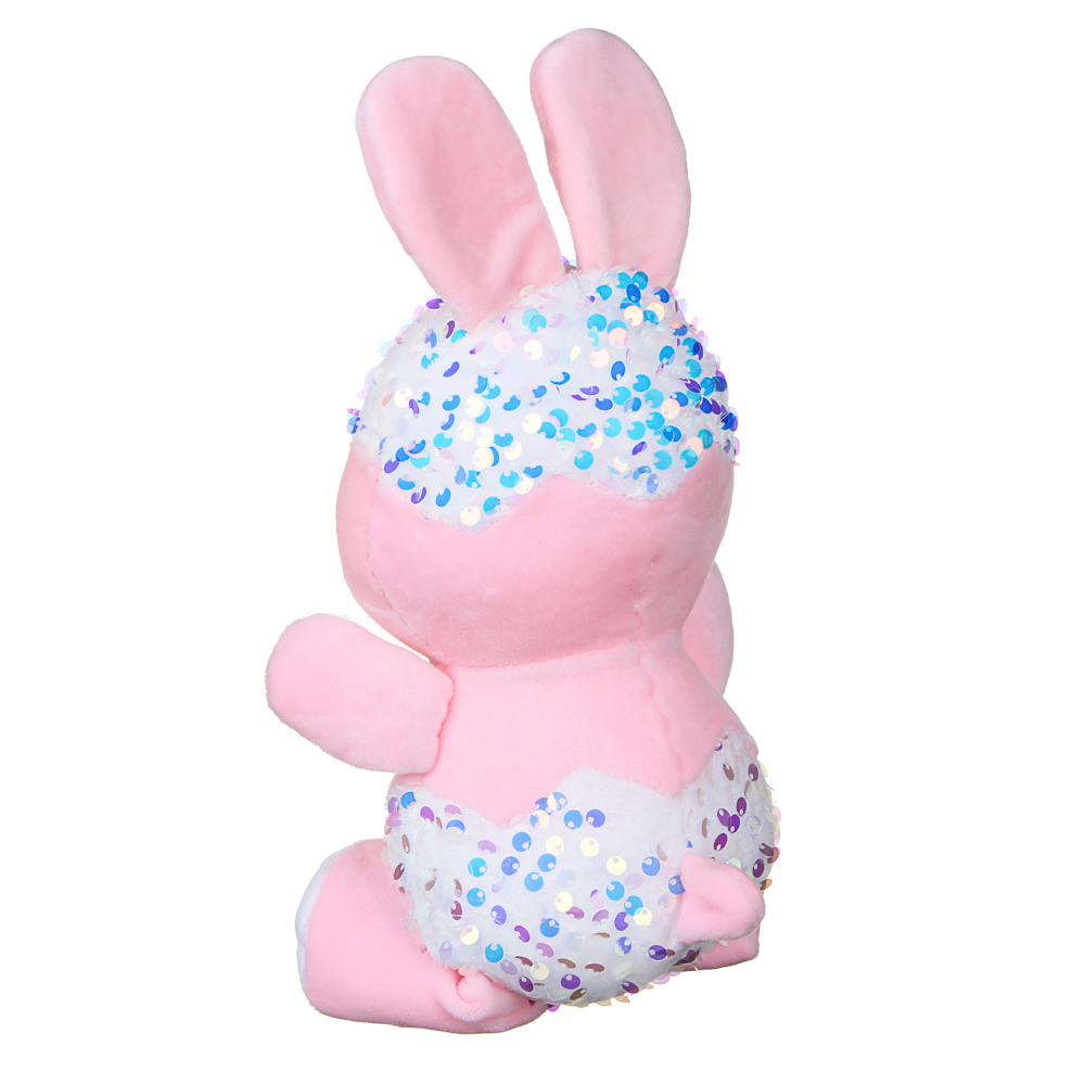 МЕШОК ПОДАРКОВ Добрый зайка, полиэстер, 27см, 2 дизайна, арт.№ 264-274