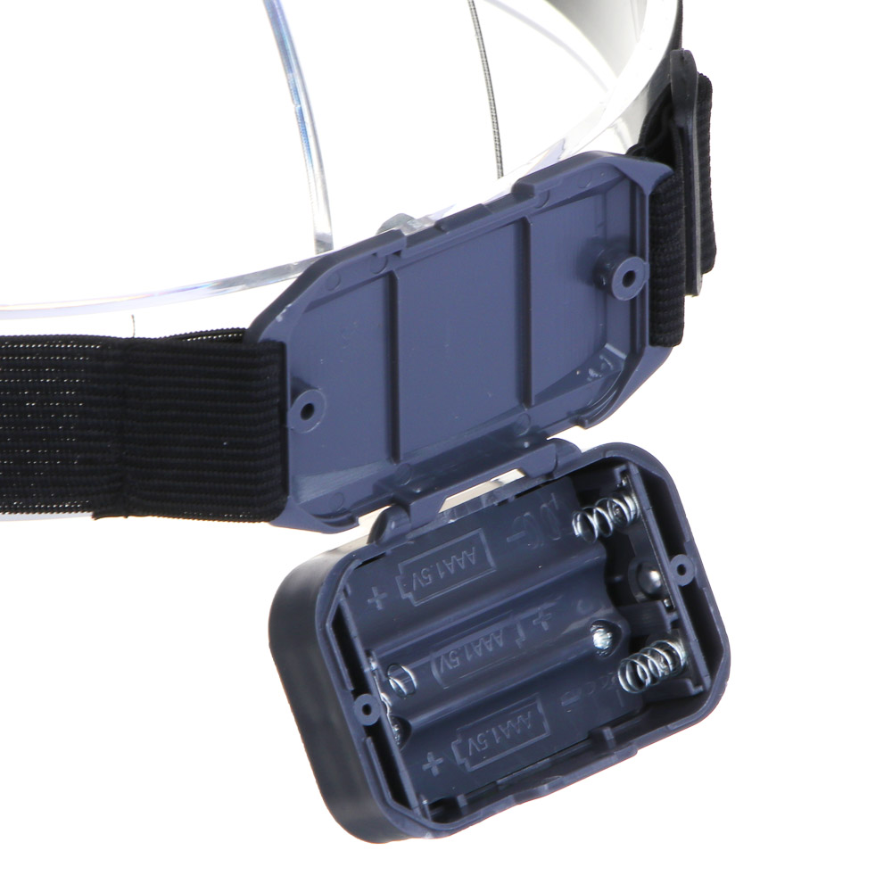 ЕРМАК Фонарь налобный, СОВ, 3 режима, 3хААА, пластик, 60х41х26 мм, арт.№ 221-033