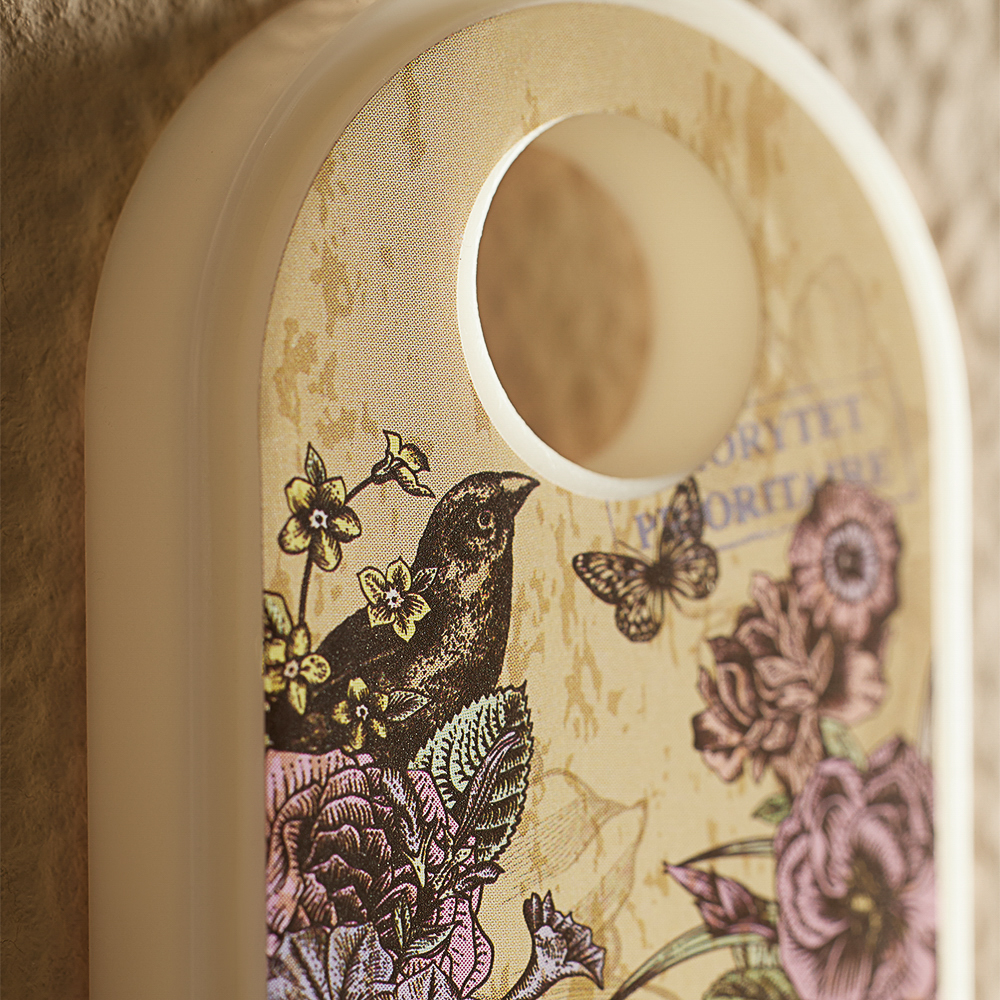 Термометр комнатный тм VETTA, Цветы, 19х4см, пластик, арт.№ 473-030