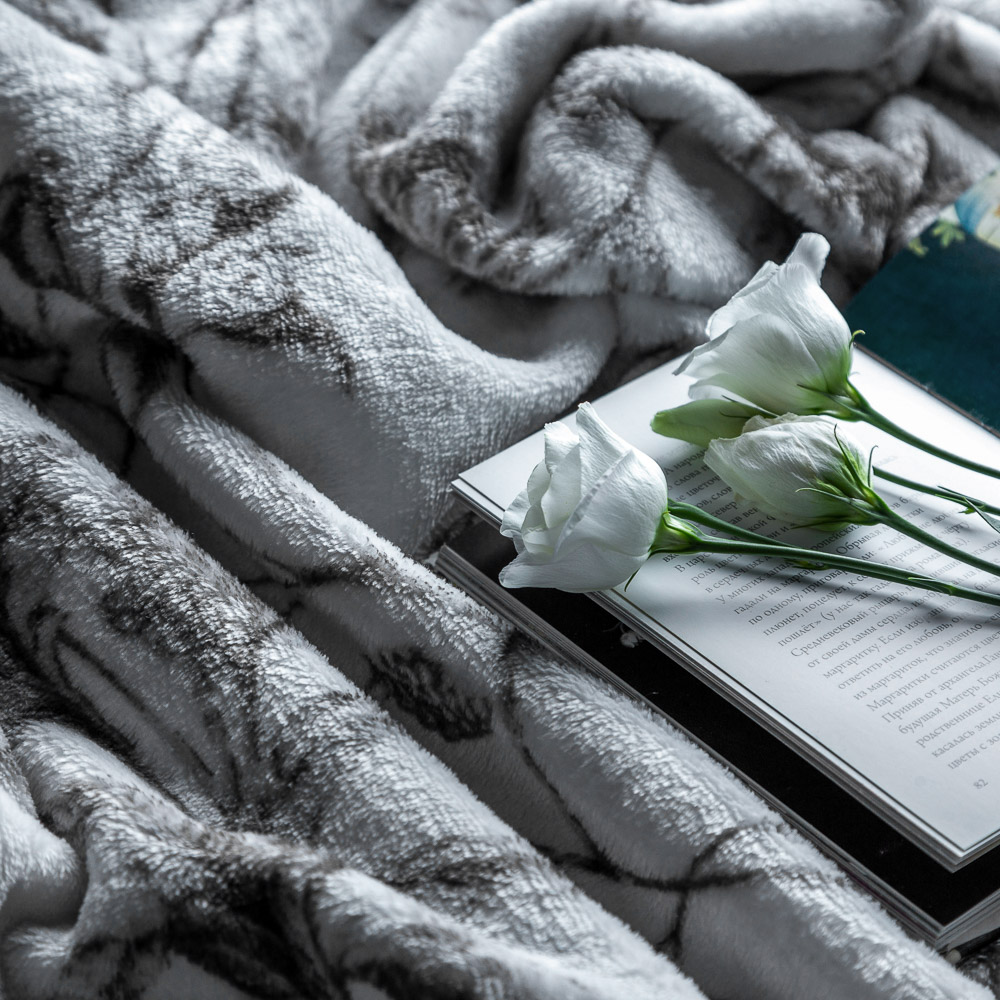 PROVANCE Плед, микрофибра, 150х200см, 180гр/м, "Фантазия", 2 дизайна, арт.№ 486-067