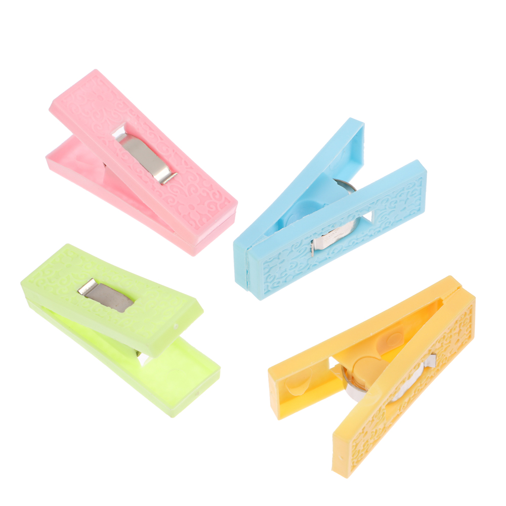 VETTA Набор прищепок 12шт, Кружево, пластик, металл, 4 цвета, арт.№ 453-080