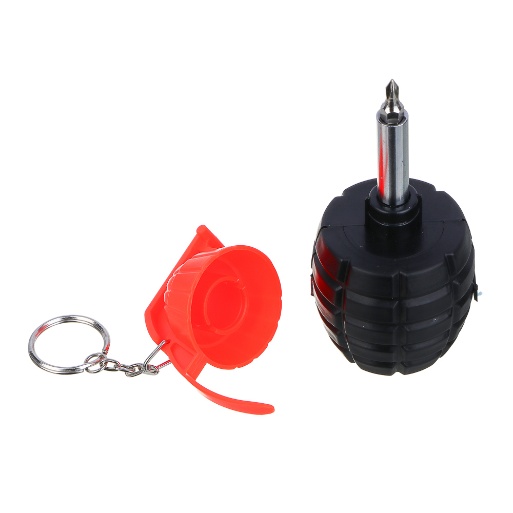 Набор подарочный РОКОТ "граната" 8 в 1 (отвертка + биты), арт.№ 736-139