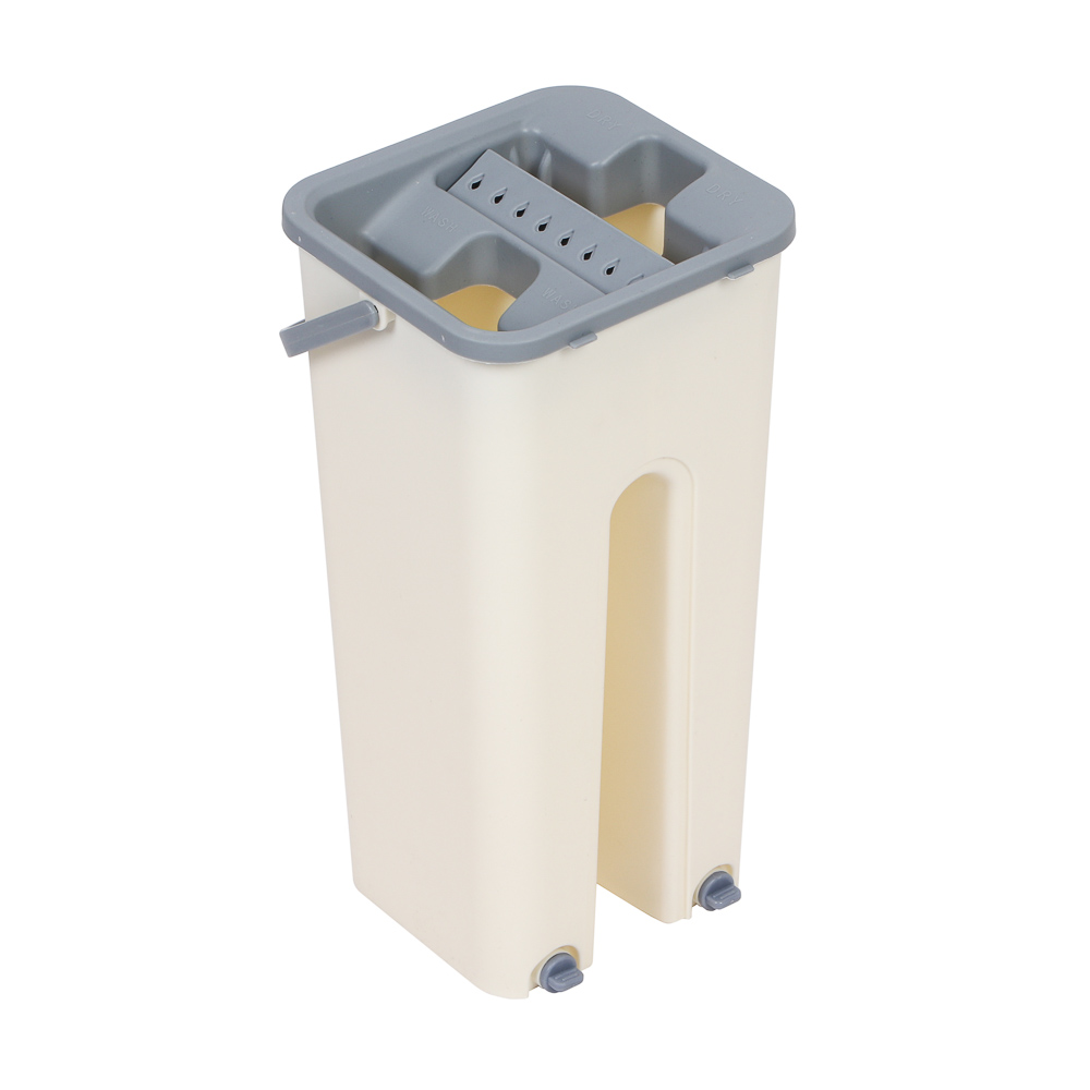 Набор для уборки с отжимом и сменной насадкой тм VETTA, доп.насадка, ведро 5л, пластик, металл, арт.№ 444-380