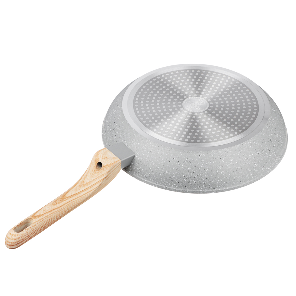 SATOSHI Берг Сковорода литая d26см, антипригарное покрытие Мрамор, индукция, арт.№ 846-737