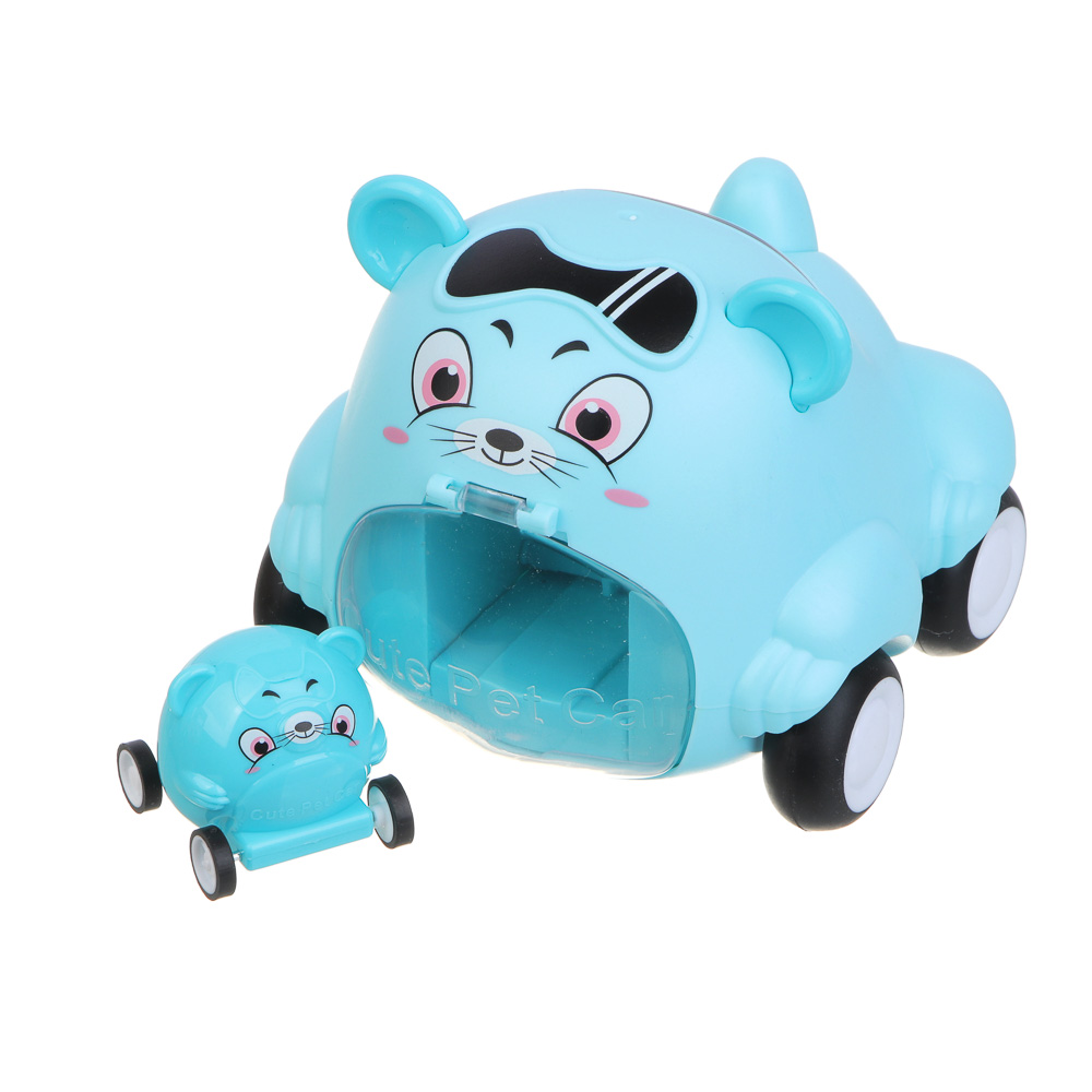 BY Развивающая игрушка Зверушки "Русские Супергерои", ABS, 10х10,6х8,8см, 3 дизайна, арт.№ 274-263