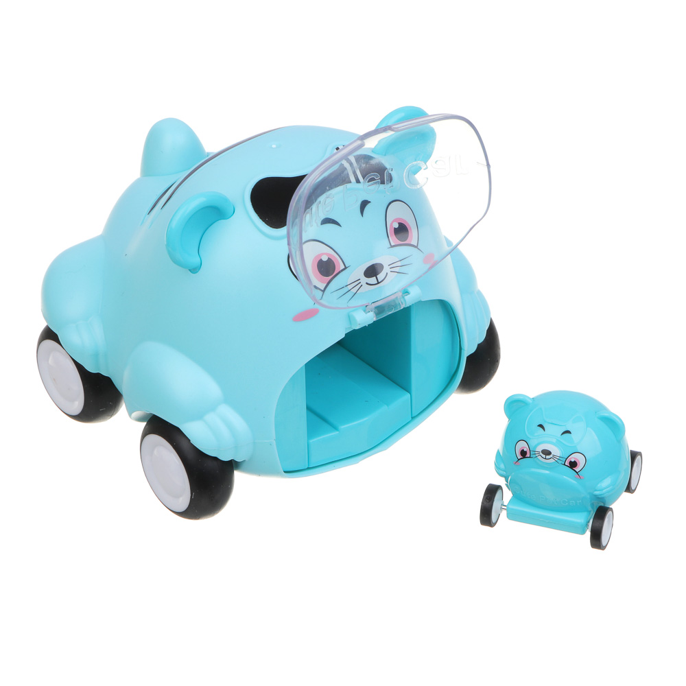 BY Развивающая игрушка Зверушки "Русские Супергерои", ABS, 10х10,6х8,8см, 3 дизайна, арт.№ 274-263