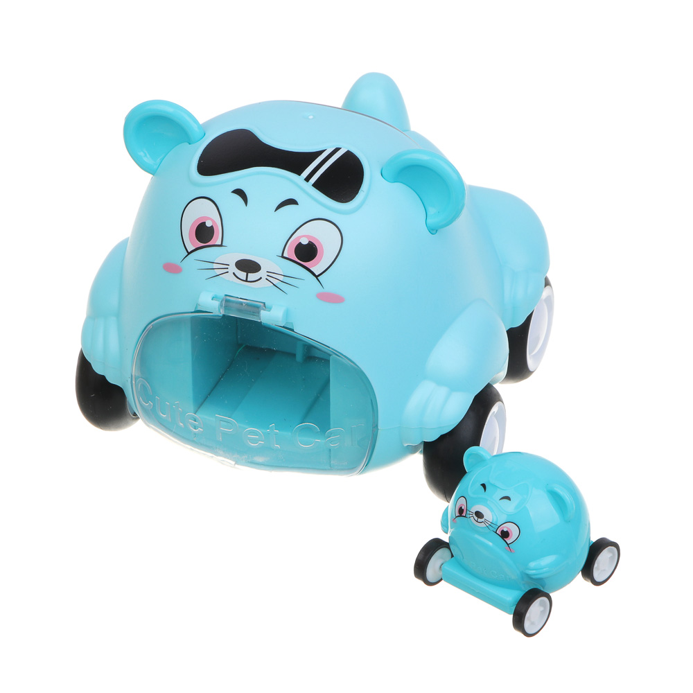 BY Развивающая игрушка Зверушки "Русские Супергерои", ABS, 10х10,6х8,8см, 3 дизайна, арт.№ 274-263