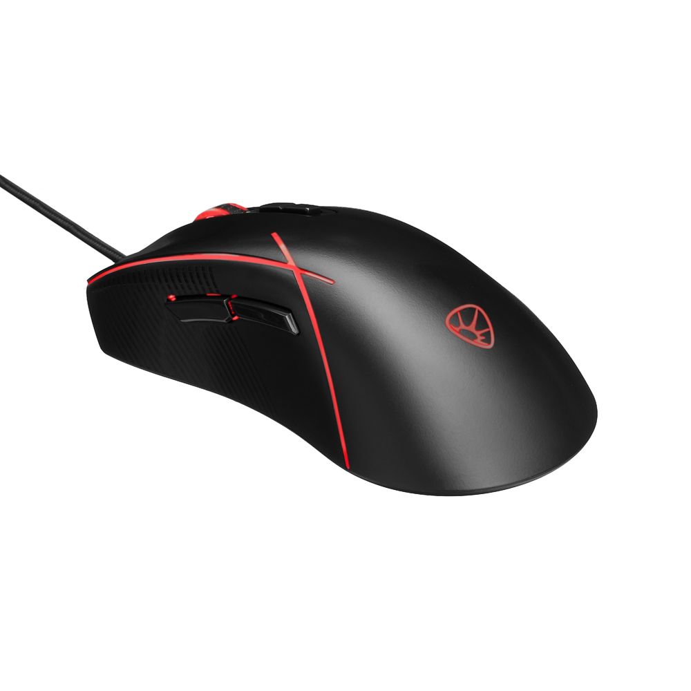 BY Игровая мышь проводная Rifle 7000dpi,7D,A725F,RGB,220см, арт.№ 405-051