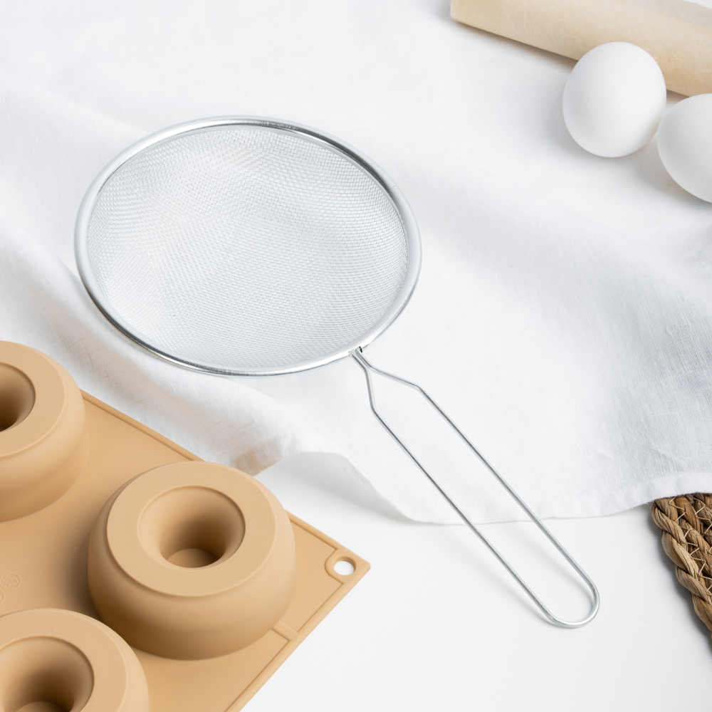 Сито с ободом и ручкой 14см, металл, арт.№ 886-062