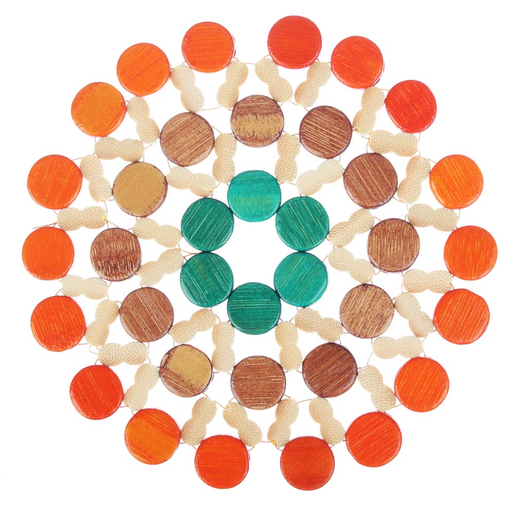 Подставка под горячее бамбук d16см, арт.№ 888-039