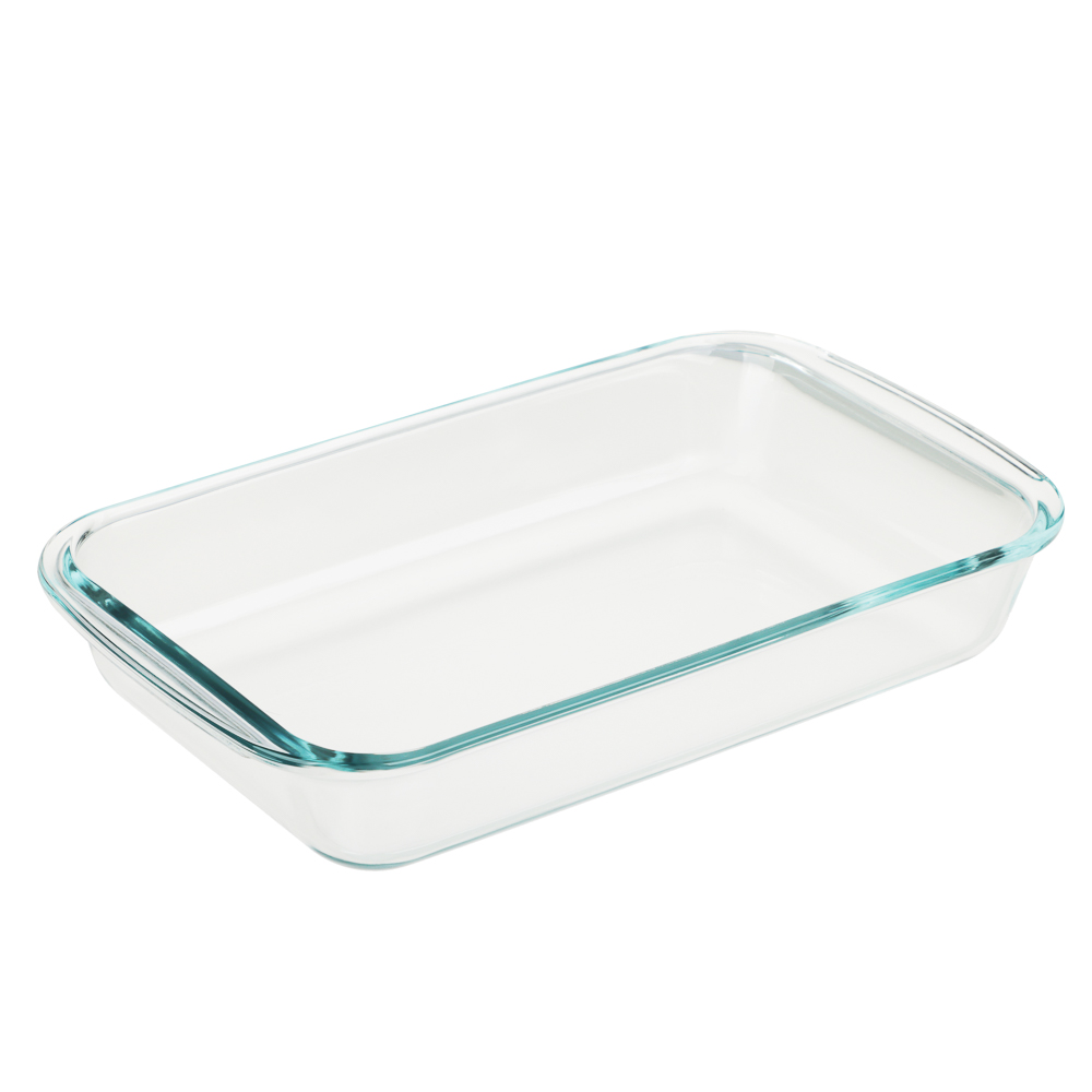 SATOSHI Форма для запекания жаропрочная прямоугольная, с ручками, стекло, 29,5х17,4х5см, 1,6л, арт.№ 825-008