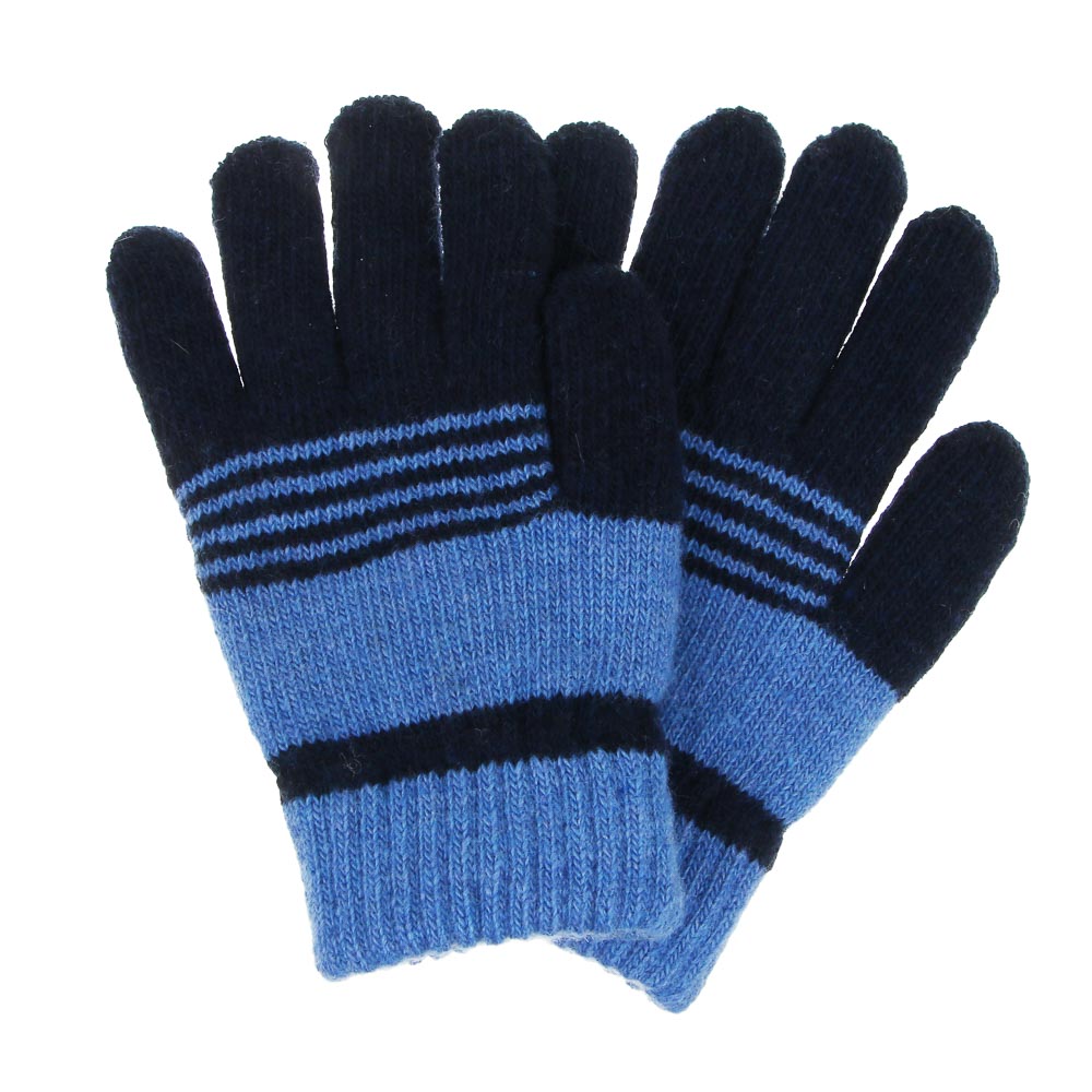 GALANTE Перчатки подростковые, р.16, 55% полиэстер, 45% акрил, разноцветные, ОЗ25-29, арт.№ 363-445