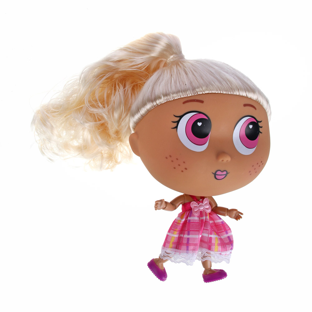 ИГРОЛЕНД Кукла "Глазастики", пластик PP, текстиль, 19,5х10х24см, 5 дизайнов, арт.№ 267-941