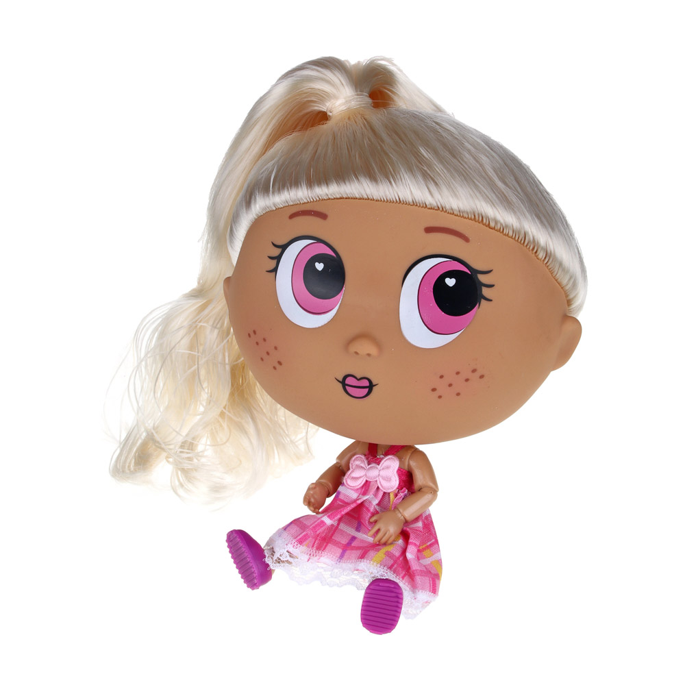 ИГРОЛЕНД Кукла "Глазастики", пластик PP, текстиль, 19,5х10х24см, 5 дизайнов, арт.№ 267-941