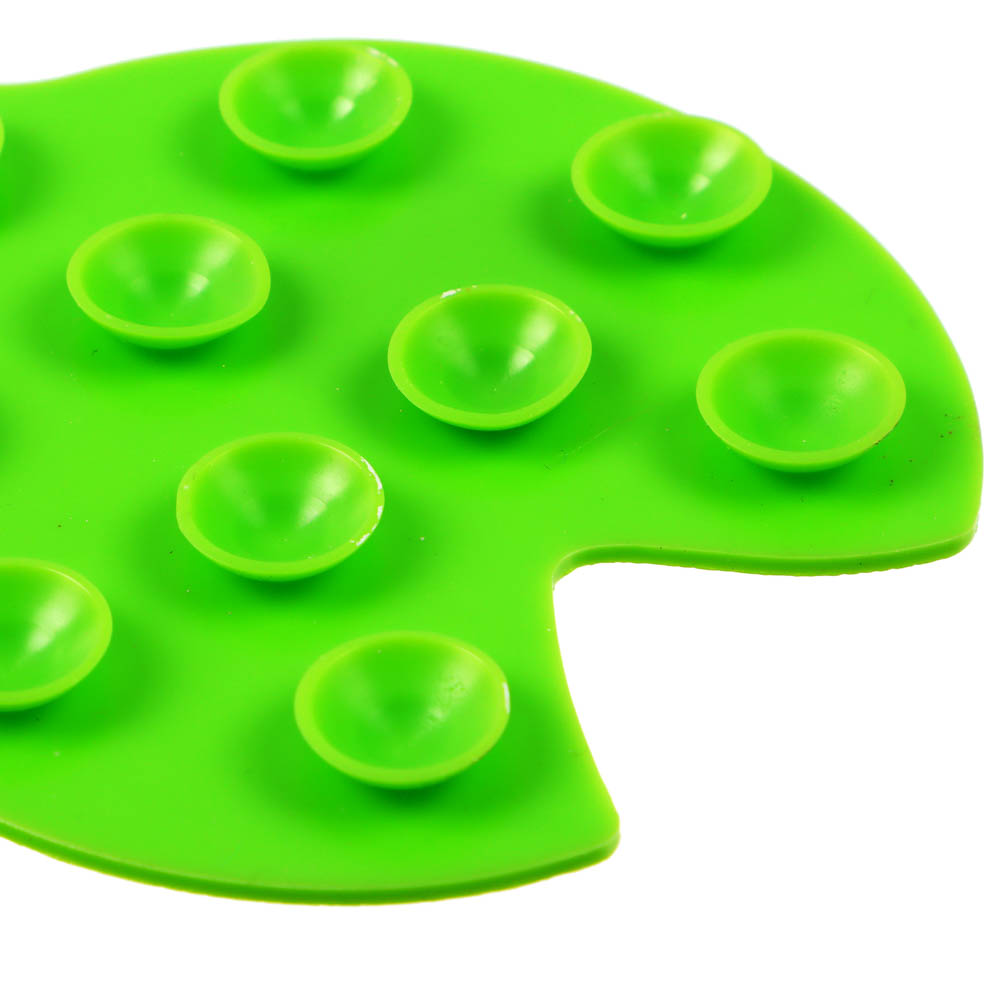 VETTA Набор мини-ковриков противоскользящих 6шт, ПВХ, "Цветные", 6 дизайнов, арт.№ 403-074