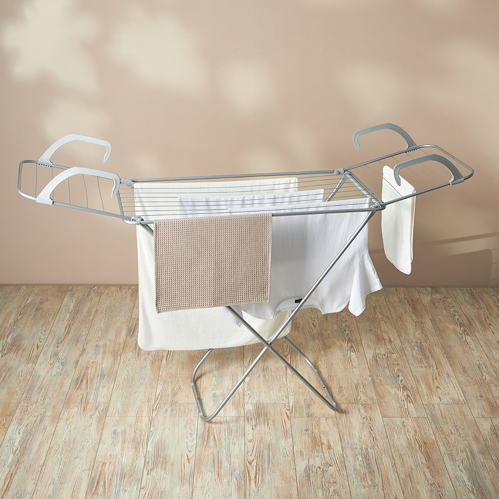 VETTA Сушилка для белья напольная, со съемными крыльями, окраш.сталь, 18м, арт.№ 452-068