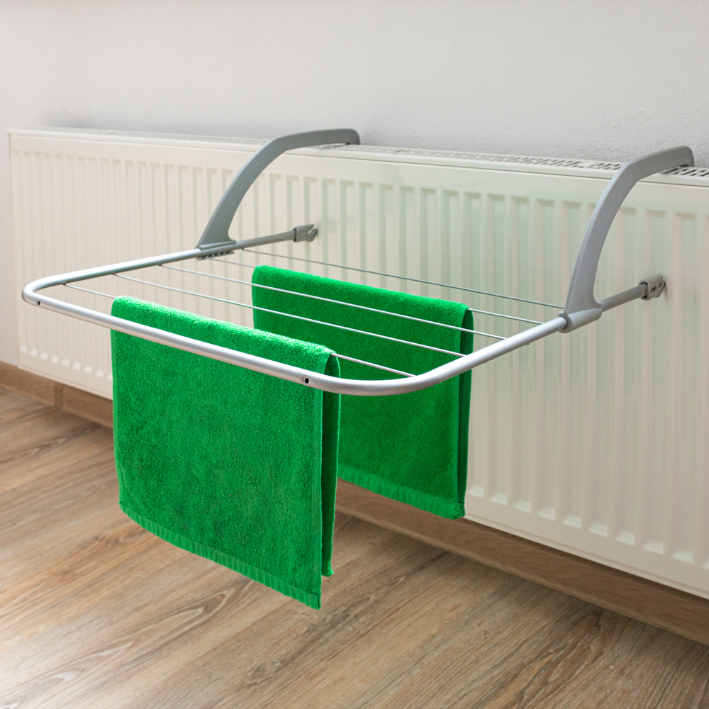 VETTA Сушилка для белья напольная, со съемными крыльями, окраш.сталь, 18м, арт.№ 452-068