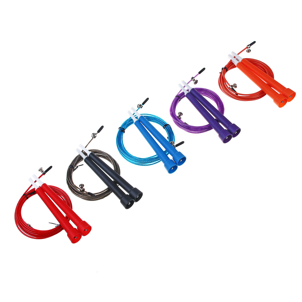 SILAPRO Скакалка скоростная 3м, d2,5, ручка, PVC, сталь, арт.№ 190-015