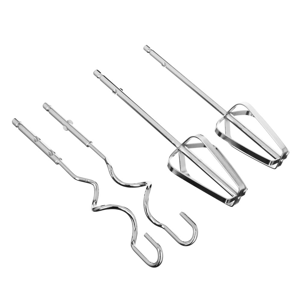 LEBEN Миксер кухонный 100Вт, 7 скоростей, 4 насадки, металлическая чаша 2л, арт.№ 269-008