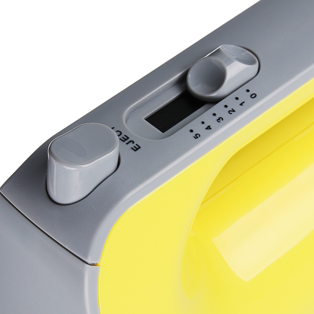 LEBEN Миксер электрический 300 Вт, 5 скоростей, жёлтый, арт.№ 269-001