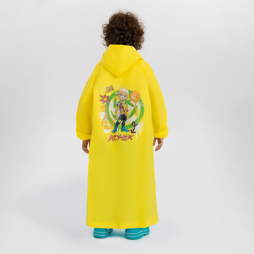 BY Русские Супергерои Дождевик детский 87x54см Конек, EVA 140мкм, 6+, арт.№ 188-019