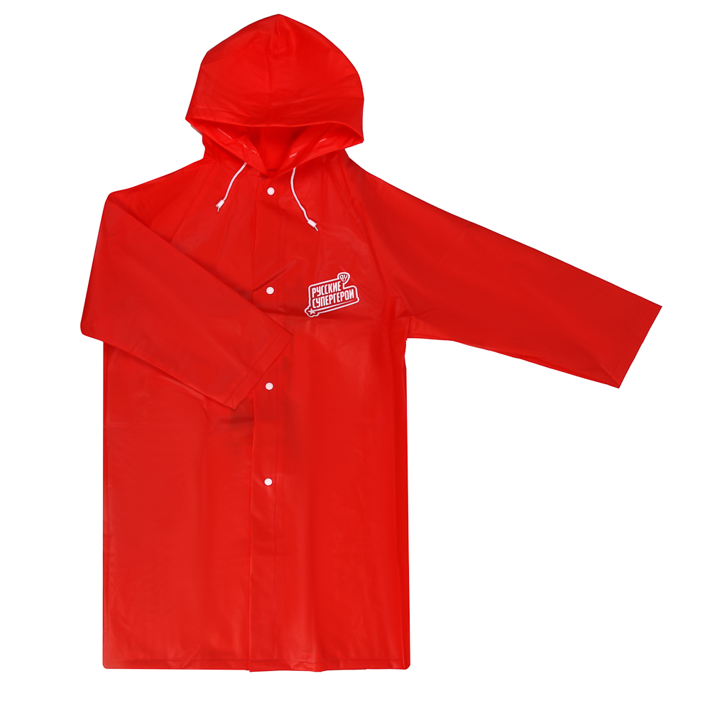 BY Русские Супергерои Дождевик детский 87x54см Сунь Шэн, EVA 140мкм, 6+, арт.№ 188-023