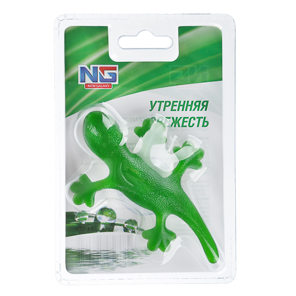 NEW GALAXY Ароматизатор гелевый на присоске "Ящерица", 25гр., бабл гам, цитрус, утренняя свежесть, арт.№ 794-579