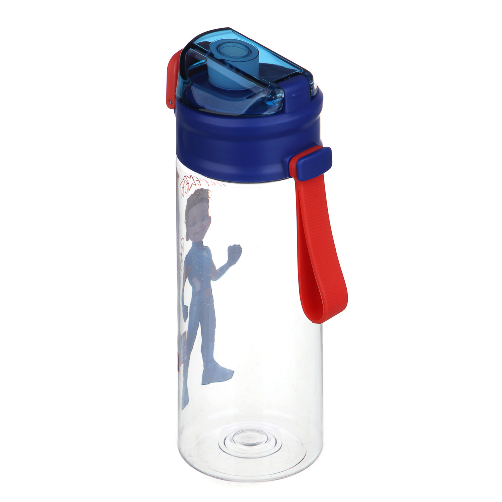 BY Русские Супергерои Бутылка спортивная, 7.3x21.3см, 600мл,"Пересвет", PC, PP, арт.№ 088-012