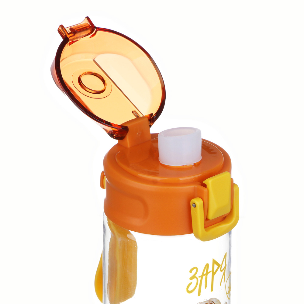 BY Русские Супергерои Бутылка спортивная, 7.3x21.3см, 600мл,"Заря", PC, PP, арт.№ 088-013