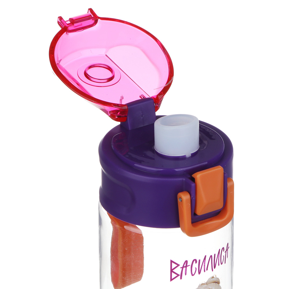 BY Русские Супергерои Бутылка спортивная, 7.3x21.3см, 600мл,"Василиса", PC, PP, арт.№ 088-014