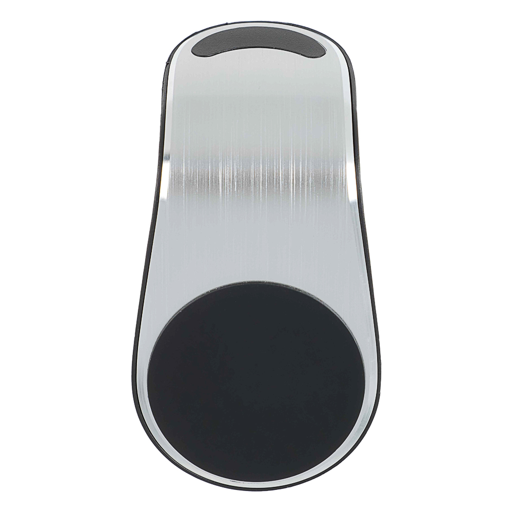 BY Держатель телефона магнитный на дефлектор, Г-образный, пластик, черный, арт.№ 733-033