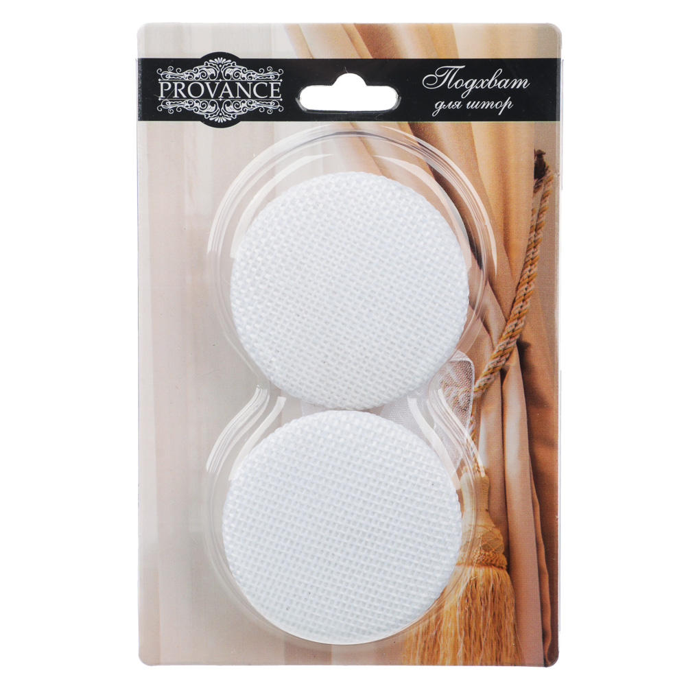 PROVANCE Подхват для штор магнитный 2-сторонний, "Плетение", 32см, 4 цвета, арт.№ 491-441