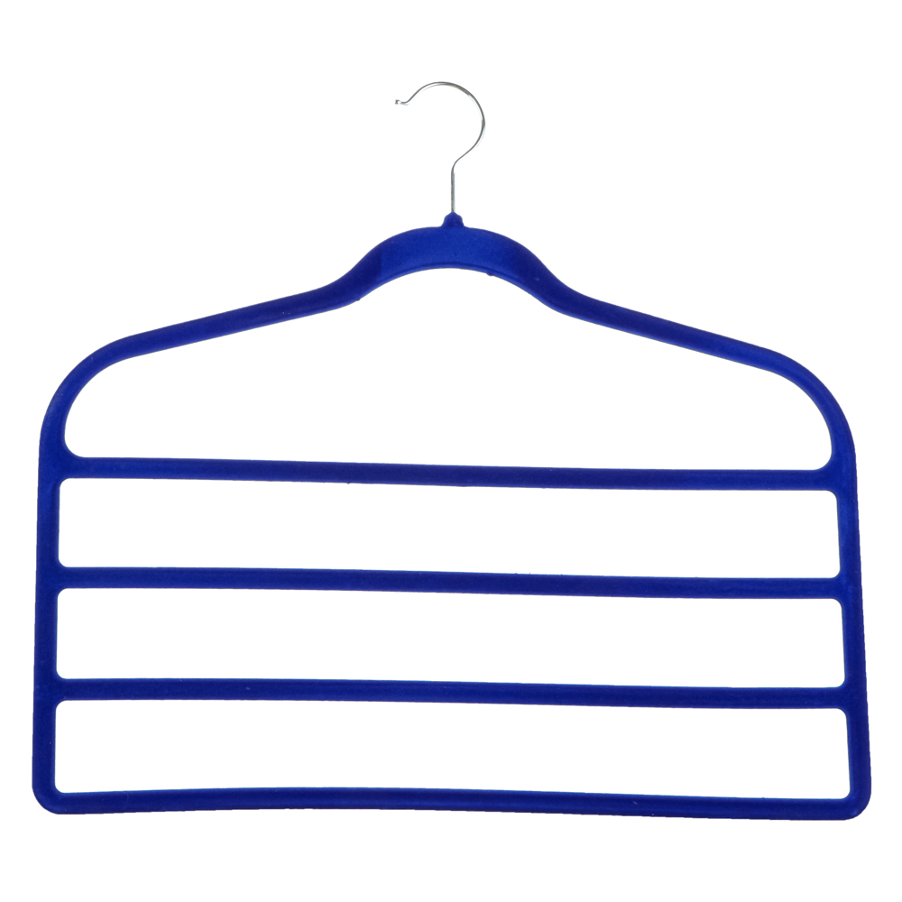 VETTA Вешалка для брюк многоуровневая, 45х42см, с покрытием флок, арт.№ 456-078