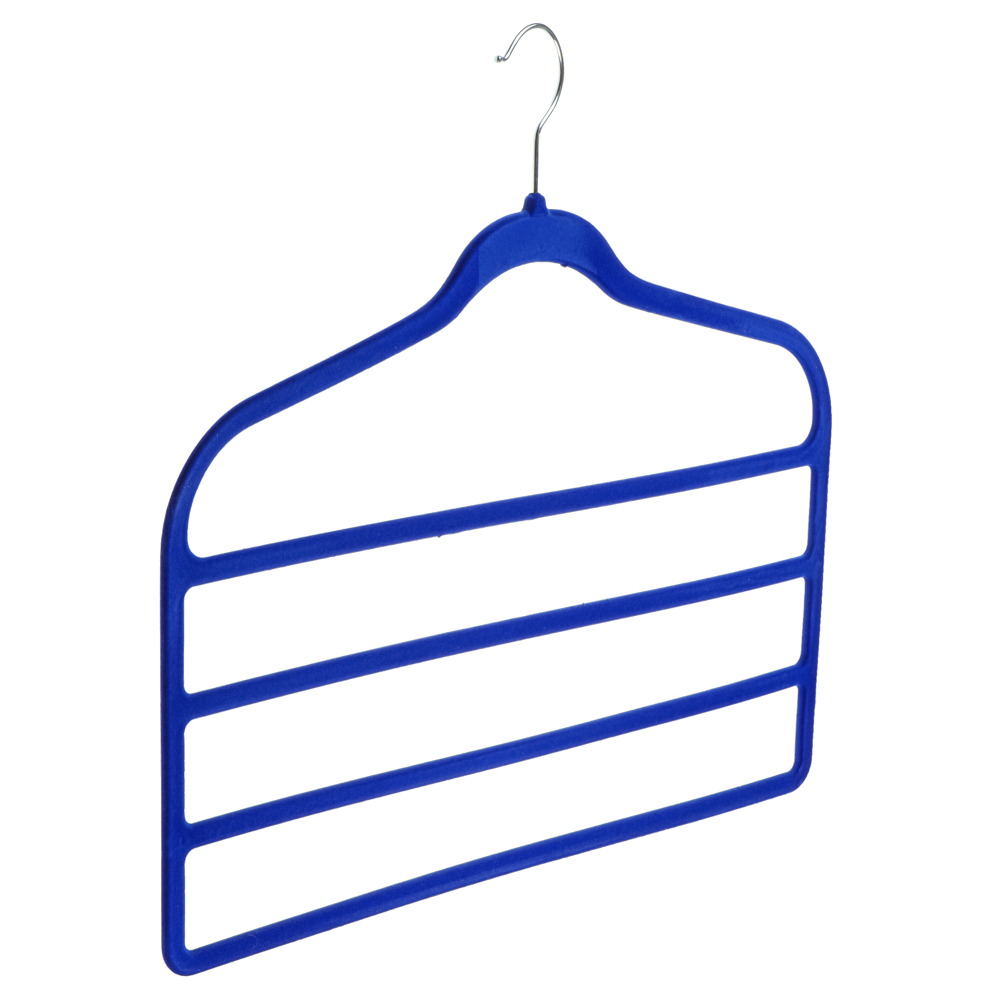 VETTA Вешалка для брюк многоуровневая, 45х42см, с покрытием флок, арт.№ 456-078