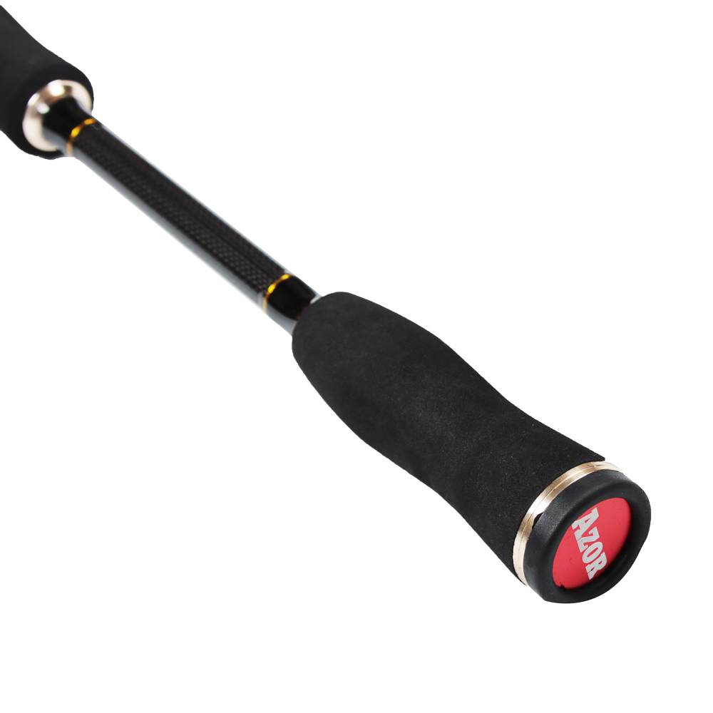 AZOR FISHING Спиннинг "Прототип Икс", 702М, с кольцами Fuji, штекерный, карбон, 2,1м, тест 6-24гр., арт.№ 149-138