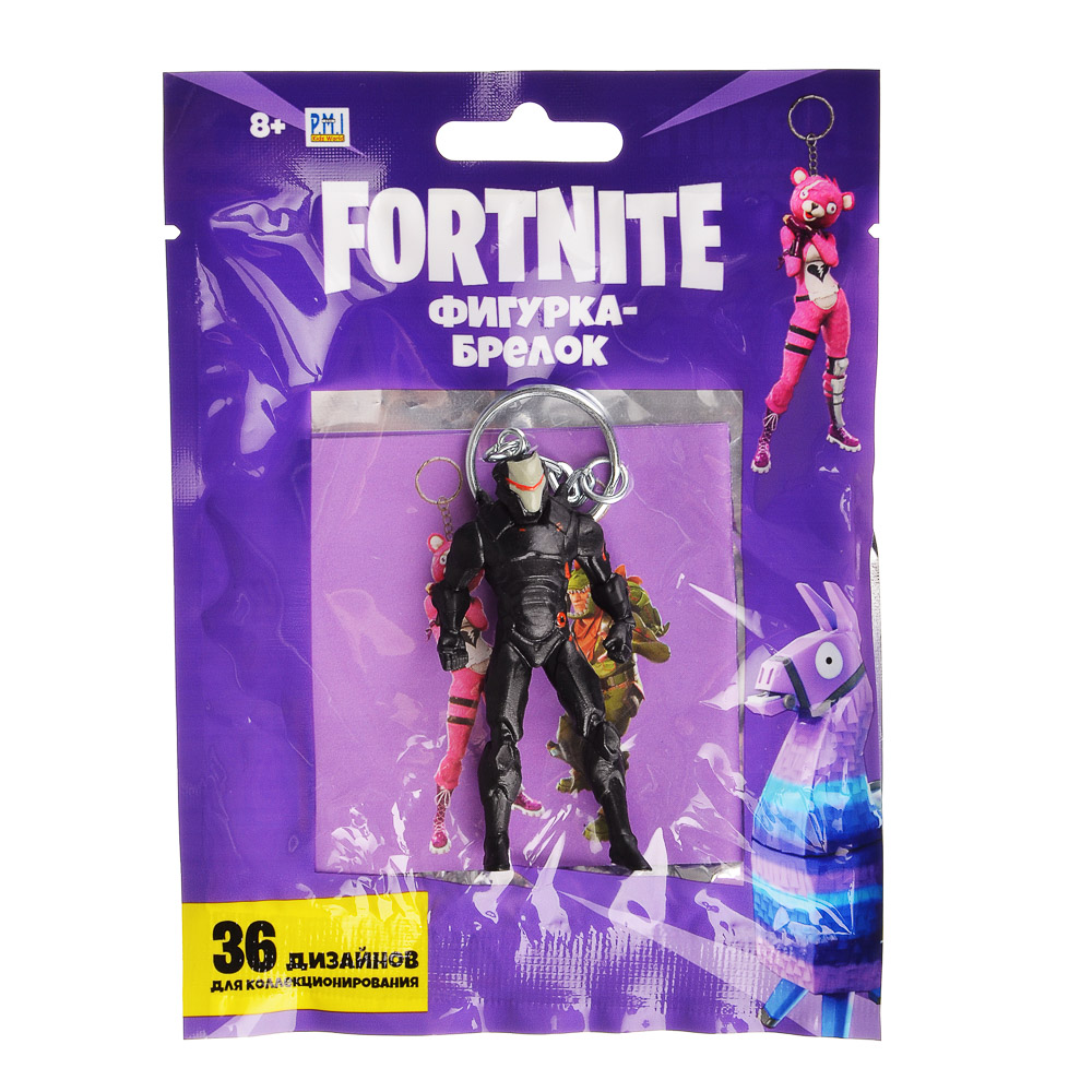Fortnite Фигурка-брелок для коллекционирования, 7,5х1х0,5см, 36 дизайнов, арт.№ 295-177