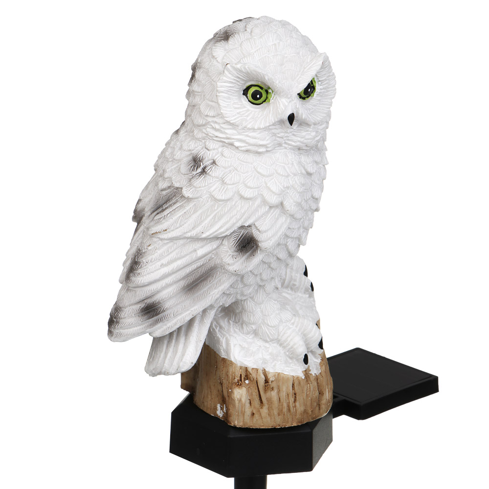 Светильник сад.на солн.бат.тм INBLOOM Сова, 7х8.5х44см,1LED,шамп.,AAA200/600mAh Ni-MH,1реж., полист., арт.№ 475-351